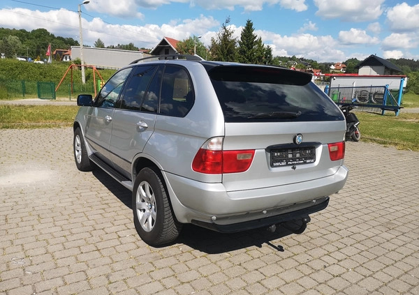 BMW X5 cena 19900 przebieg: 311126, rok produkcji 2002 z Kudowa-Zdrój małe 254